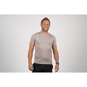 Altra Legend Short Sleeve T-skjorter Herre Salg Norge, Taupe | Norge-1265940